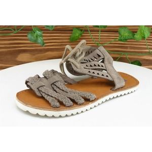 BCBG Toddler Girls 12 Medium Brown Str Synthetic